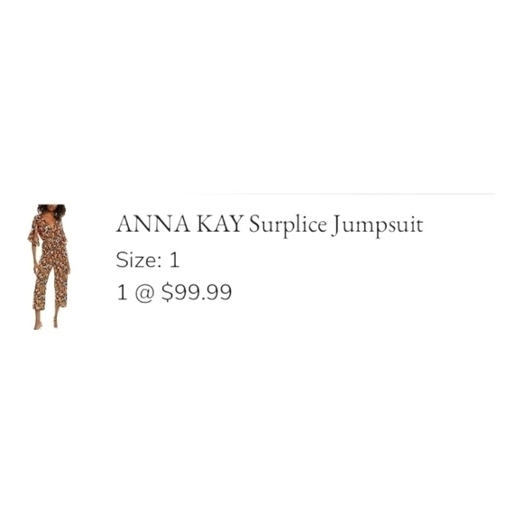 ANNA KAY Surplice Jumpsuit - Picture 5 of 5